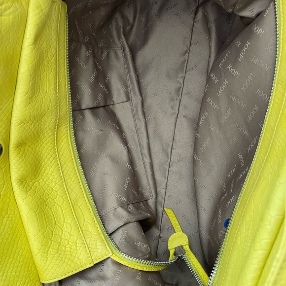 Yellow Joop bag! Like new! Only used once. Real leather - Picture 11 of 14